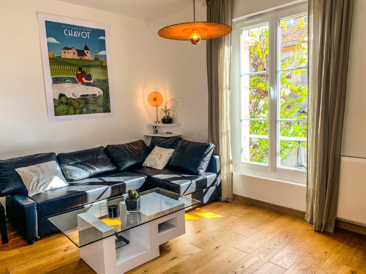 Maisonnette Du Coteau Ouest - Jardin Et Terrasse - Epernay Villa Dış mekan fotoğraf